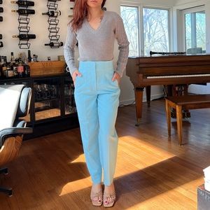 Zara pants with a high waist